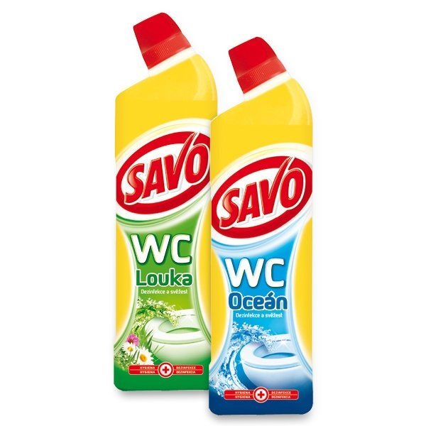 SAVO WC dezinfekce 750 ml