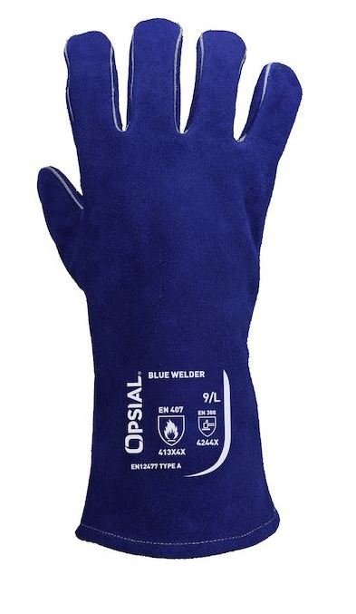 OPSIAL rukavice BLUE WELDER P702LYQ pro svářeče