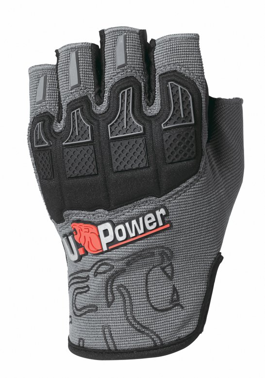 U-Power rukavice U-POWER NAKED GP, grey meteorite