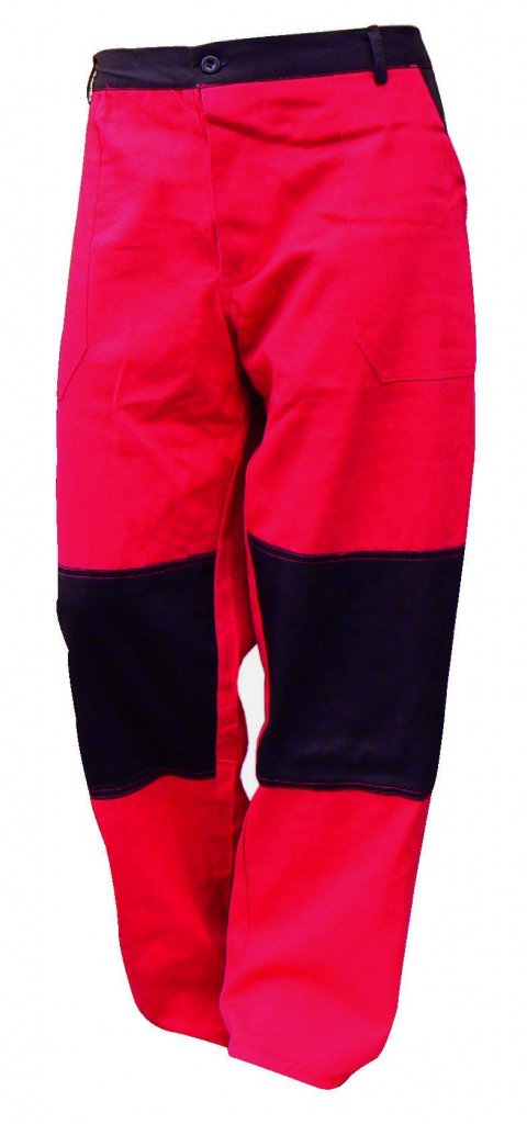 SAM-S pasové kalhoty červené