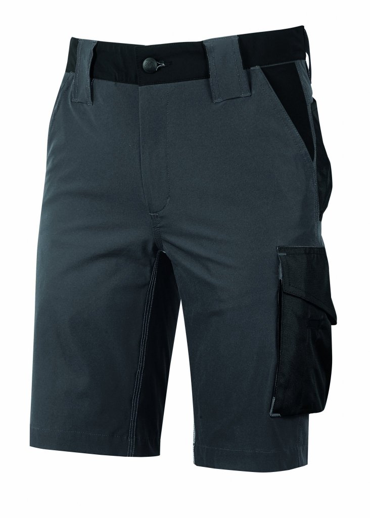 U-Power krátké kalhoty MERCURY asphalt grey