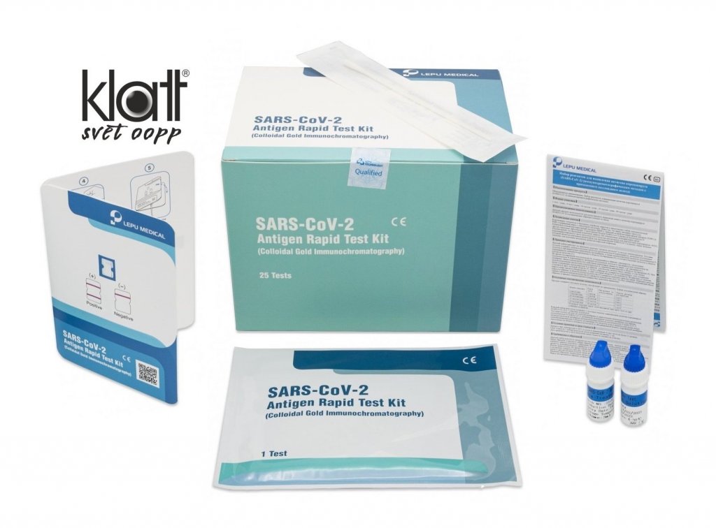 LEPU SARS-CoV-2 Antigen Rapid Test Kit 25ks