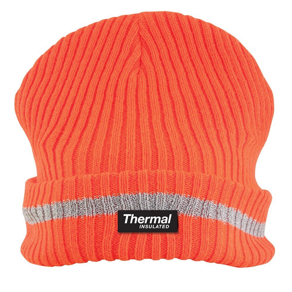 Zimní reflexní čepice SPARK Hi-Viz, oranžová