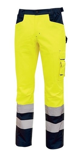 U-Power reflexní kalhoty pas BEACON, yellow fluo