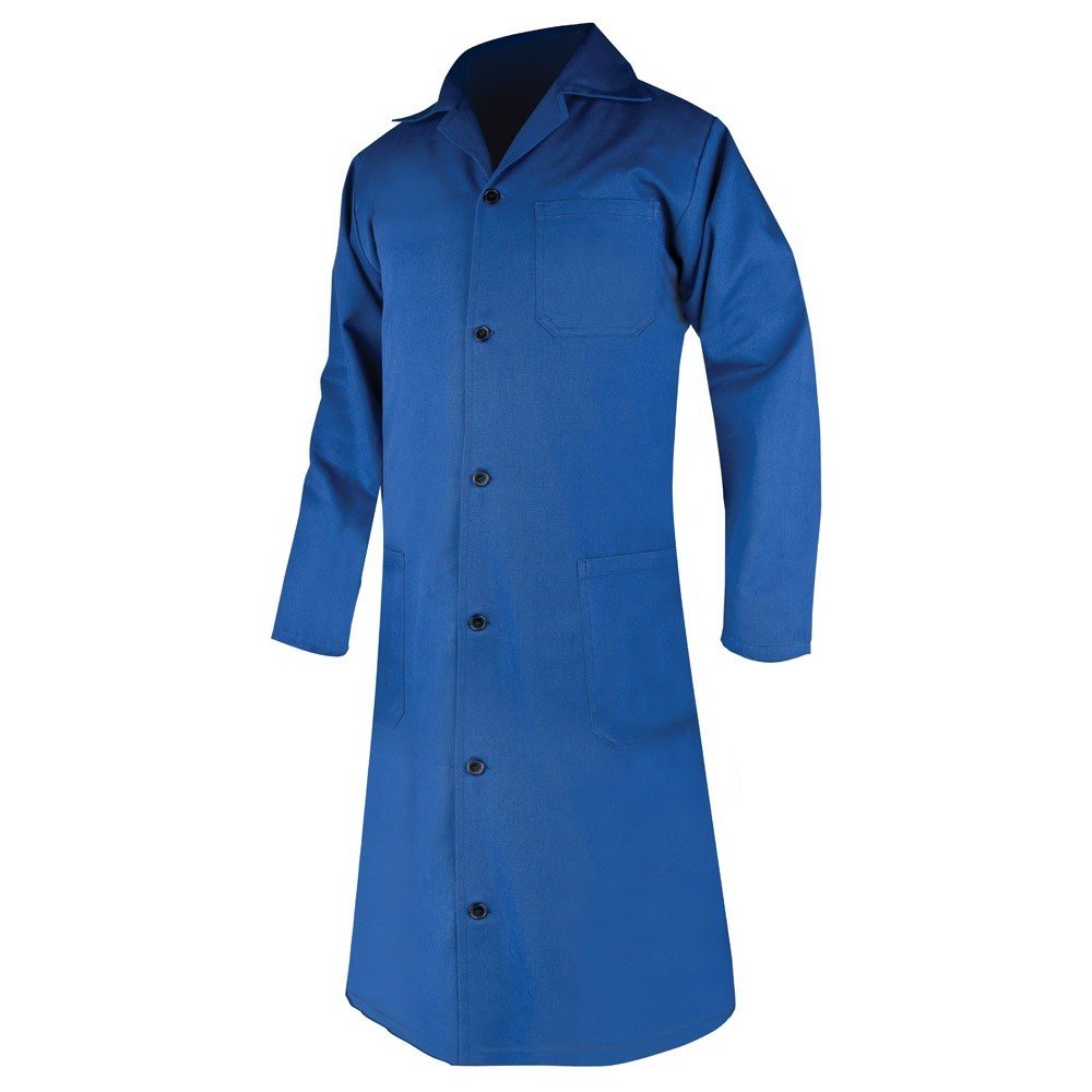 dámský plášť ELIN, dlouhý rukáv, modrý