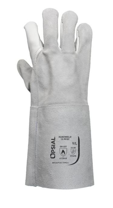 OPSIAL rukavice HANDWELD 15 PFDC P702KHA pro svářeče