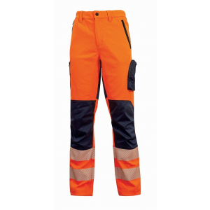  U-Power reflexní kalhoty do pasu ROY, orange fluo