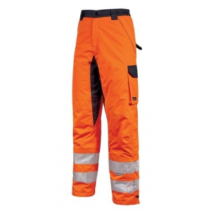 U-Power reflexní kalhoty pas SUBU, orange fluo