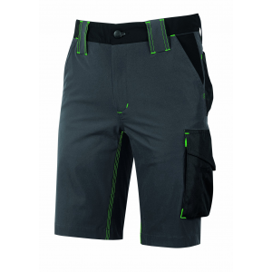 U-Power krátké kalhoty MERCURY asphalt grey/green