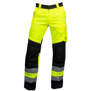 Kalhoty pas reflexní SIGNAL žluto/černé