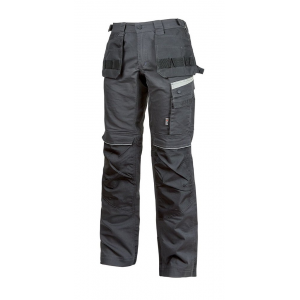 U-Power kalhoty pas GORDON, asphalt grey
