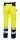 U-Power reflexní kalhoty pas RADIANT, yellow fluo