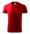 Tričko V-neck 102 červená
