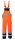 výstražné kalhoty s laclem S488 oranžová/tm.modrá