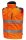 U-Power reflexní zateplená vesta PRIME, orange fluo
