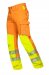 Kalhoty pas výstražné SIGNAL oranžové